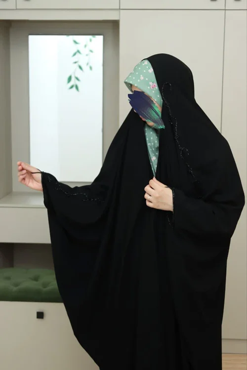 چادر عربی مدل شکوفه