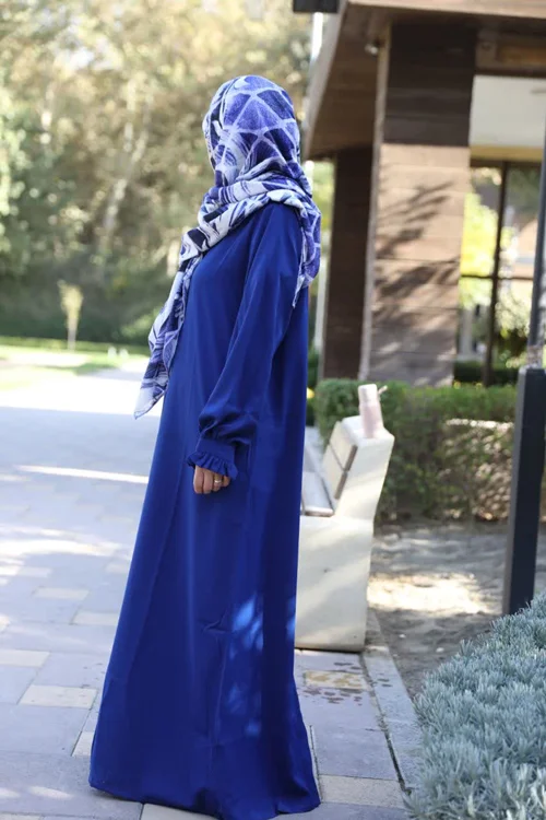 عبا مدل بهار آبی کاربنی